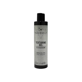 beYourself Texturing gel for extra strong hold, designed for defining styles with a professional finish. 250ml bottle.